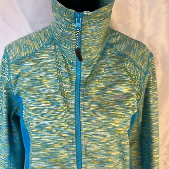 Koppen Women's Blue and Green Zip Up Jacket size small - Picture 7 of 12